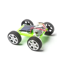 Solar Car Toy DIY Science Experiment Kit Handmade Solar Powered Car for Children Technology Small Production Educational Invention Model — view 2