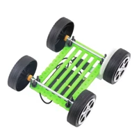 Solar Car Toy DIY Science Experiment Kit Handmade Solar Powered Car for Children Technology Small Production Educational Invention Model — view 4