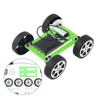 Solar Car Toy DIY Science Experiment Kit Handmade Solar Powered Car for Children Technology Small Production Educational Invention Model — view 5