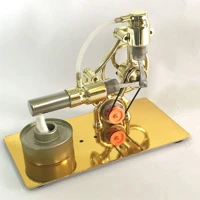 DIY Hot Air Stirling Engine Miniature Steam Power Lab Model Electricity Toy, Educational Heat Engine Kit for Physics Experiment, STEM — view 6