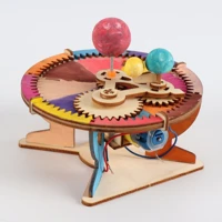 DIY Moon Earth Sun Astronomy Model Scientific 3 Ball Solar System Kit for Kids Educational Toy STEM Learning, Hands-On Space — view 4