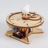 DIY Moon Earth Sun Astronomy Model Scientific 3 Ball Solar System Kit for Kids Educational Toy STEM Learning, Hands-On Space — view 5