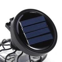 Portable Solar Hat Fan with Rechargeable Panel for Outdoor Camping Hiking Fishing Travel Cooling — view 3