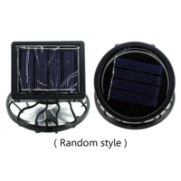 Portable Solar Hat Fan with Rechargeable Panel for Outdoor Camping Hiking Fishing Travel Cooling — view 6