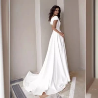 Elegant Solid Color V-Neck Slit Dress for Women Sleeveless Slim Fit Design Side Slit Detail Soft Fabric Perfect for Parties Evenings Special Occasions — view 4