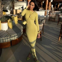 Elegant Textured Maxi Dress Women Sleeveless Slim Fit Flowing Ankle Length Hem Party Wedding Evening Formal Occasion Summer — view 5