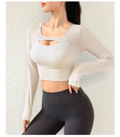 Women's Cut Out Fitted Long Sleeve Blouse, Stylish Slim Fit Top for Casual Outings, Elegant Party Wear, and Chic Evening Occasions, Comfortable — view 6