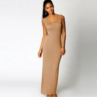 Elegant Mermaid Hem Evening Dress Women Sleeveless Fitted Bodice Flared Hemline Formal Party Wedding Special Occasion — view 5