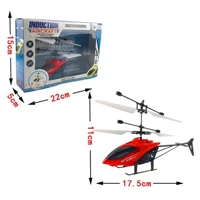 Mini Rechargeable Electric Flying Helicopter Toy Remote Control Infrared Sensor USB Charging Indoor Outdoor Fun Hobby Gift — view 4