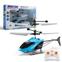 Mini Rechargeable Electric Flying Helicopter Toy Remote Control Infrared Sensor USB Charging Indoor Outdoor Fun Hobby Gift — view 5