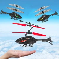 Mini Rechargeable Electric Flying Helicopter Toy Remote Control Infrared Sensor USB Charging Indoor Outdoor Fun Hobby Gift for Kids Adults video