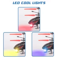 Mini Rechargeable Electric Flying Helicopter Toy Remote Control Infrared Sensor USB Charging Indoor Outdoor Fun Hobby Gift for Kids Adults — view 3
