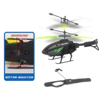 Mini Rechargeable Electric Flying Helicopter Toy Remote Control Infrared Sensor USB Charging Indoor Outdoor Fun Hobby Gift for Kids Adults — view 5