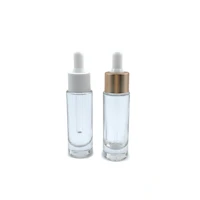 20ml Frosted Glass Dropper Bottle with Thick Base, for Essential Oils and Serums — view 5