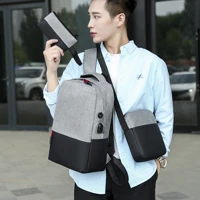 Waterproof Laptop Backpack with USB Port, Large Capacity Business Bag — view 1