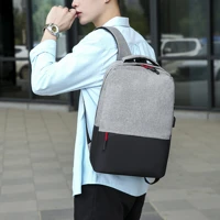 Waterproof Laptop Backpack with USB Port, Large Capacity Business Bag — view 2