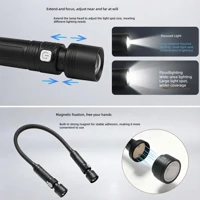 Magnetic Rechargeable Neck Light, Hands-Free LED Lamp — view 3