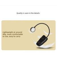 Rechargeable LED Clip Light with Flexible Gooseneck, 3 Color Modes — view 4