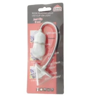 LED Clip On Book Light with Flexible Gooseneck, Portable Reading Lamp — view 3