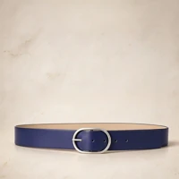 Women's PU Leather Belt with Oval Pin Buckle, 3.8 cm Wide — view 3