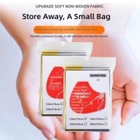 Emergency Thermal Blanket, Portable Foil Survival Sheet for Camping & Hiking — view 4